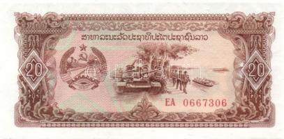 Laosz 7db (5klf) modern bankjegy T:I