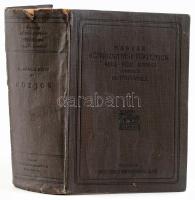 Közjog. Szerk.: Dr. Márkus Dezső. Magyar közigazgatási törvények Grill-féle kiadása. Bp., 1910, Grill Károly könyvkiadóvállalata. Kiadói egészvászon-kötés, sérült gerinccel.