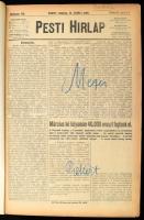1915 A Pesti Hírlap 1915. áprilisi számai egybekötve, benne a háborúval kapcsolatos és egyéb hírekke...