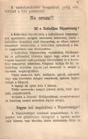A szekularizáció - rablás! Kié legyen a kath. egyházi vagyon?
(Budapest), [1910?]. (Stephaneum Nyom...