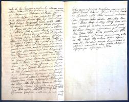 [Oklevél] Okirat Gróf Károlyi Antal (1732-1791) szatmári főispán, táborszernagy, katolikus főúr birt...