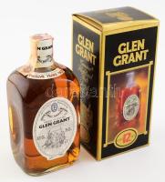 cca 1980 Glen Grant 12 éves skót whisky, a címkén: Highland régió (ma már: Speyside régió), eredeti dobozában, a palackon nincs bottle code, 43%, 0,75l /  cca 1980 Glen Grant 12 years old scotch whisky, on the label: Highland region (today: Speyside region), in original box, no bottle code, 43%, 0,75l