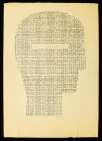 Kass János: Fejek. Bp., 1974, Képzőművészeti Alap. Kass János grafikáival illusztrált. Kiadói kartonált papírkötésben, szakadt kiadói papír védőborítóban,