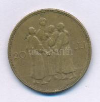 Románia 1930. 20L Ni-sárgaréz "I. Mihály" Londoni veret T:VF
Romania 1930. 20 Lei Ni-Bras...