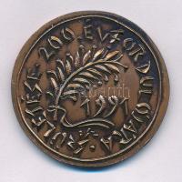 ifj. Szlávics László (1959-) 1991. "Széchenyi István / Születése 200. évfordulójára" kétoldalas bronz emlékérem (40mm) T:AU