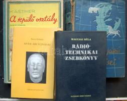 Henry de Monfreid: Rejtelmes Abesszinia eredeti felvételekkel, Utazási Könyvek Kiadóhivatal gondozásában illetve 2000 Barsy Kálmán: Apám arcvonásai, a szerző dedikálásával az Orpheusz kiadásában + Rádiótechnikai zsbkönyv + útikönyvek