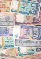 Vegyes bankjegy tétel, egész világ 252db T:II+,II,III,IV