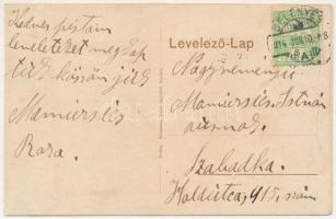 1914 Belényes, Beius; Egyesült Villamossági és Műmalmi telep, Villamossági gépház, belső munkásokkal...