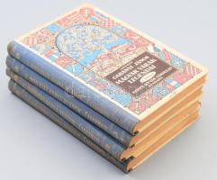 Olysói Gabányi János: A magyar várak legendái. I-IV. kötet. Bp., é. n.-1925, Szent István-Társulat, 339+1 p.; 397+3 p.;391+1 p.; 472 p. Egészoldalas fekete-fehér képekkel illusztrált. A borítók grafikája Jaschik Álmos munkája. Az I. kötet 4. kiadás. A 2. kötet címlapján 1925-ös évszám. Kiadói félvászon kötésben, kissé kopott, kissé foltos borítókkal és kissé foltos lapokkal.