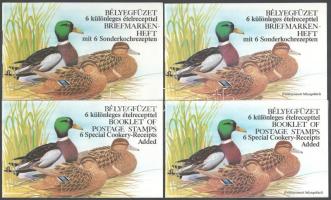 1988-89 Récék 4 db klf bélyegfüzet (16.000)