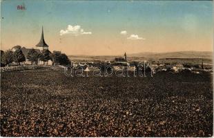 1918 Bán, Trencsénbán, Bánovce nad Bebravou; látkép. Béress E. fia kiadása / general view (EK)