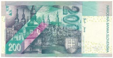 Szlovákia 2002. 200K "E41375759" T:F
Slovakia 2002. 200 Korun "E41375759" C:F
...