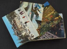 Kb. 122 db MODERN külföldi város képeslap, vegyes minőségben / Cca. 122 modern foreign town-view postcards, in mixed condition