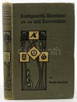 Dr. J. G. Graesse-Friedrich Jaennicke: Kunstgewerbliche Altertümer und Kuriositäten. Führer für Sammler und Liebhaber von Gegenständen der Kleinkunst, von Antiquitäten sowie von Kuriositäten. Berlin, 1916., Richard Carl Schmidt&amp;Co., 260+XII p. Német nyelven. Jelzésekkel gazdagon illusztrált. Kiadói szecessziós egészvászon-kötés, festett felső lapélekkel, kopott borítóval, a gerincen kis sérüléssel.