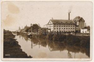 1936 Temesvár, Timisoara; Moara Bega / Erzsébet malom, Béga részlet / mill (fl)