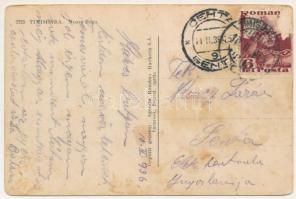 1936 Temesvár, Timisoara; Moara Bega / Erzsébet malom, Béga részlet / mill (fl)