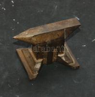 cca 1910 Mini-üllő / Mini-envil 10x7 cm