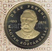 2003. 1Ft-100Ft 8klf db, szettben, benne 20Ft "Deák Ferenc" T:PP Csak 7000db!