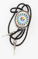 Arizonai nyaklánc, 6x5 cm medállal, hátoldalán jelzett, jó állapotban