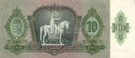 1936. 10P (4x) egymásutáni sorszámokkal T:I