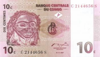 Kongó 5db (2klf) modern bankjegy T:I(többség),I-(1db)