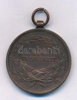 1914. "Ferenc József Bronz Vitézségi Érem" bronz kitüntetés mellszalag nélkül. Szign.: Tau...