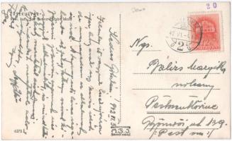 1942 Érsekújvár, Nové Zámky; Római katolikus Szent Ferenc Polgári iskola, emlékmű / school, monument