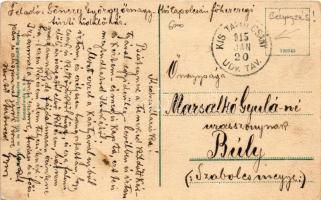 1915 Kistapolcsány, Topolcianky; részlet a kistapolcsányi főhercegi parkból. Erdélyi cs. és kir. udv...