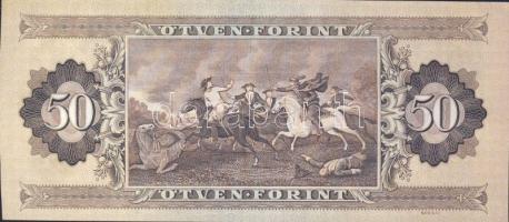 1983. 50Ft (2x) egymásutáni sorszámmal + 1986. 50Ft (1x) T:II+