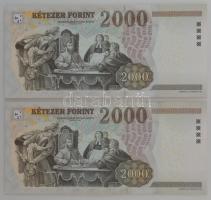 2008. 2000Ft "CA" (2x) T:F szép papír
Adamo F56G