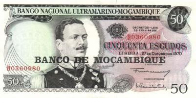 Mozambik 6db (4klf) modern bankjegy T:I(többség),I-(1db)