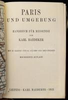 Karl Baedeker: Baedekers Paris und Umgebung. Handbuch für reisende. Mit 17 Karten znd 41 Plänen und ...