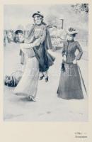 Tutsek Anna: Cilike viszontagságai. Wolff Károly rajzaival. Bp., é.n., Singer és Wolfner. Kiadói kop...