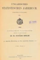 Magyar Statisztikai Évkönyv, 5 kötet: 1912., 1932., 1935., 1937., 1939. Szerk. és kiadja a Magyar Ki...
