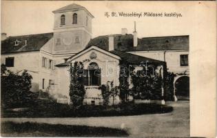 1911 Zsibó, Jibou; ifj. Báró Wesselényi Miklósné kastélya. Weress Zsigmond kiadása / castle (fl)