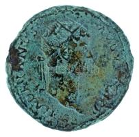 Római Birodalom / Róma / Hadrianus 128-132. Dupondius bronz (11,70g) T:VF patina Roman Empire / Rome / Hadrian 128-132. Dupondius bronze "HADRIANVS AVGVS[TVS PP] / HIL[ARITAS PR] - S-C - COS III" Hilaritas standing facing, head left, holding long palm branch and cornucopiae, small child on each side (11,70g) C:VF patina RIC II 974