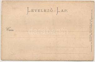 Blaha Lujza és Lányi Géza. Strelisky felvétele, Stengel &amp; Co. (Dresden). Emb (fl)