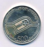 1981. 500Ft Ag "Labdarúgó Világbajnokság 1982" T:BU patina Adamo EM64