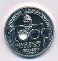 1993. 1000Ft Ag "Labdarúgó VB - Vetődő kapus" kapszulában T:BU kis patina Adamo EM132