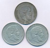 1947. 5Ft Ag "Kossuth" (3x) T:VF,F patina, ph.
Adamo F8.1