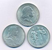 1935. 2P Ag "Pázmány" + 1935. 2P Ag "Rákóczi" + 1936. 2P Ag "Liszt Ferenc&q...
