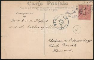 1905 Mészáros János (1873-1947) képeslapja Habsburg Albrecht (1897-1955) főherceg részére