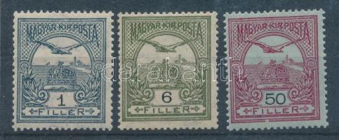 1913 Turul 1f, 6f, 50f