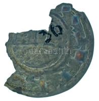 1077-1095. Denár Ag "I. László" (0,35g) T:F patina, nagyobb anyaghiány Hungary 1077-1095. Denar Ag "Ladislaus I" (0,35g) C:F patina, bigger missing material Huszár: 29., Unger I.: 18.