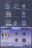 Málta 1972. 2m-50c 8klf db + Románia 2005. 1B-50B 4klf db; össz. 2db szett T:1