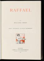 A Művészeti Könyvtár sorozat 2 kötete: Wollanka József: Raffael. + Divald Kornél: Budapest művészete...