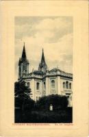1914 Hajdúhadház, Református templom. W.L. Bp. 2170. Horovitz Lajos kiadása + "BOCSKAYKERT POSTAI ÜGYN." (EK)