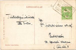 1914 Hajdúhadház, Református templom. W.L. Bp. 2170. Horovitz Lajos kiadása + "BOCSKAYKERT POST...