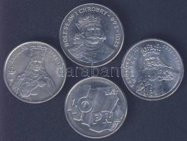 Lengyelország 1980-88. 50Zl + 100Zl (3x) mind klf motívumokkal T:BU