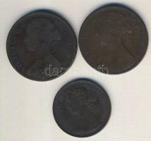 Nagy-Britannia 1861-90. 1/2P + 1P (2x) Viktória T:3